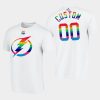 lightning custom white lgbtq pride month tee