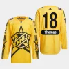 men blues robert thomas drew house 2024 nhl all star game primegreen authentic yellow jersey