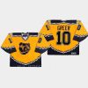 men bruins a.j. greer replica throwback gold jersey