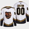 men bruins custom 2022 authentic primegreen reverse retro 2.0 white jersey