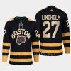 men bruins hampus lindholm primegreen 2023 winter classic black jersey