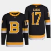 men bruins milan lucic authentic pro alternate primegreen black jersey