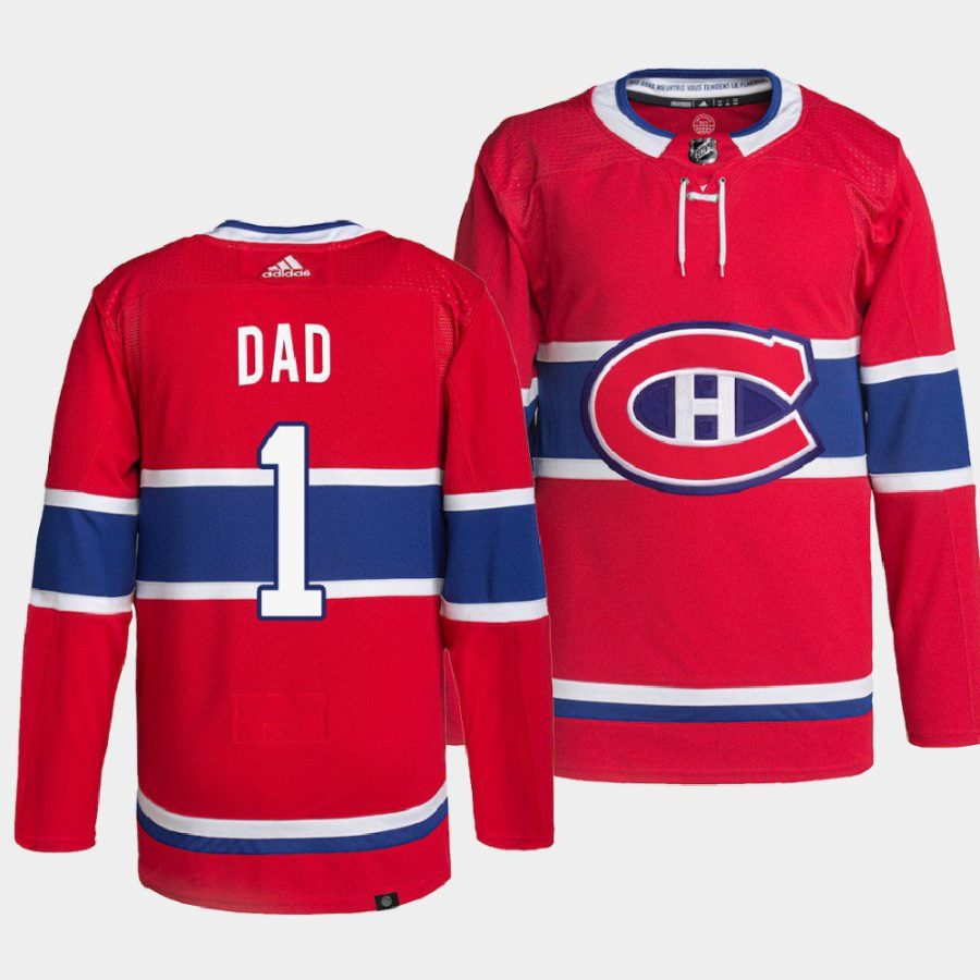 men canadiens 2022 fathers day gift primegreen red jersey