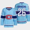 men canadiens johnathan kovacevic 2022 authentic primegreen reverse retro 2.0 blue jersey