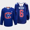 men canadiens shea weber special edition radioteledon 2022 royal jersey