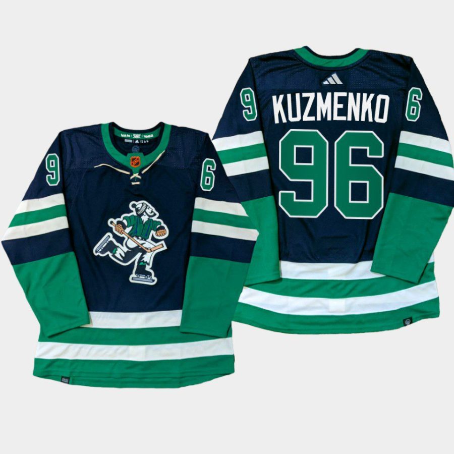 men canucks andrei kuzmenko 2022 23 primegreen reverse retro navy jersey