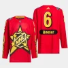 men canucks brock boeser drew house 2024 nhl all star game primegreen authentic red jersey