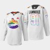 men canucks juho lammikko 2022 mio artwork warmup pride night white jersey