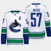 men canucks tyler myers 2022 primegreen authentic pro away white jersey