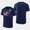 men columbus blue jackets 2022 nhl global series navy t shirt