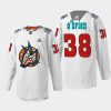 men coyotes liam obrien warmup los yotes night 2022 white jersey