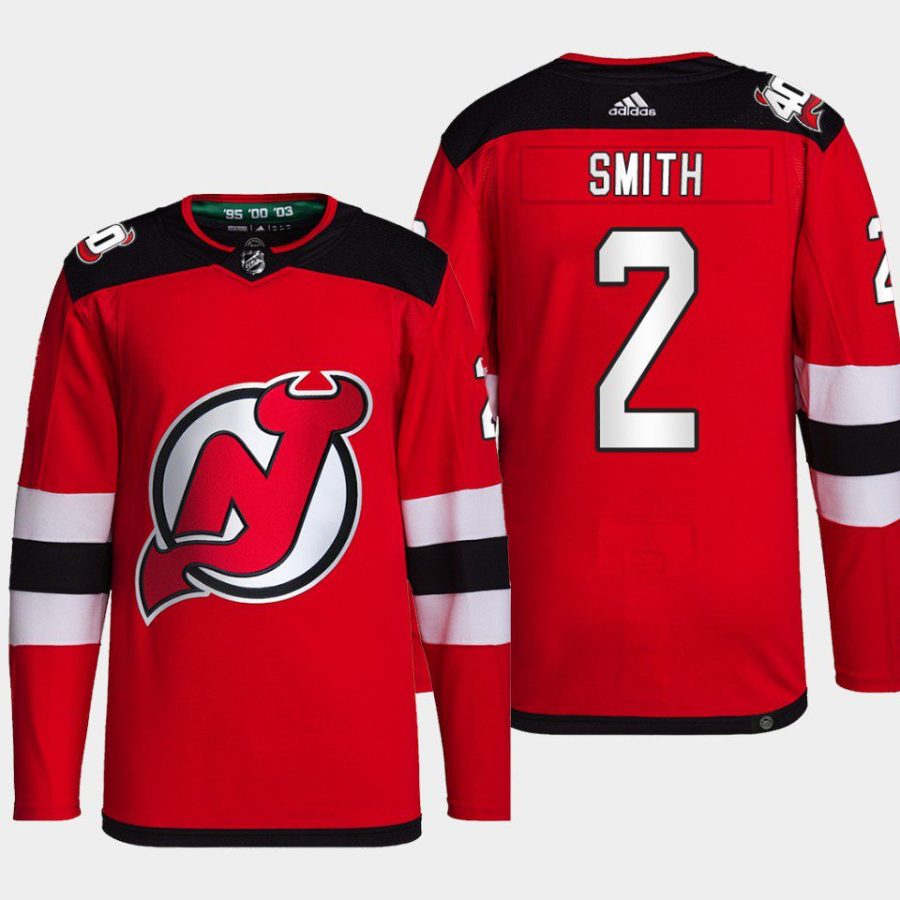 men devils brendan smith 2022 home primegreen authentic smith jersey