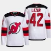 men devils curtis lazar primegreen away authentic pro white jersey