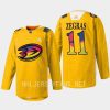 men ducks trevor zegras warmup women in sports night 2023 yellow jersey