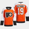 men flyers garnet hathaway primegreen home authentic pro orange jersey