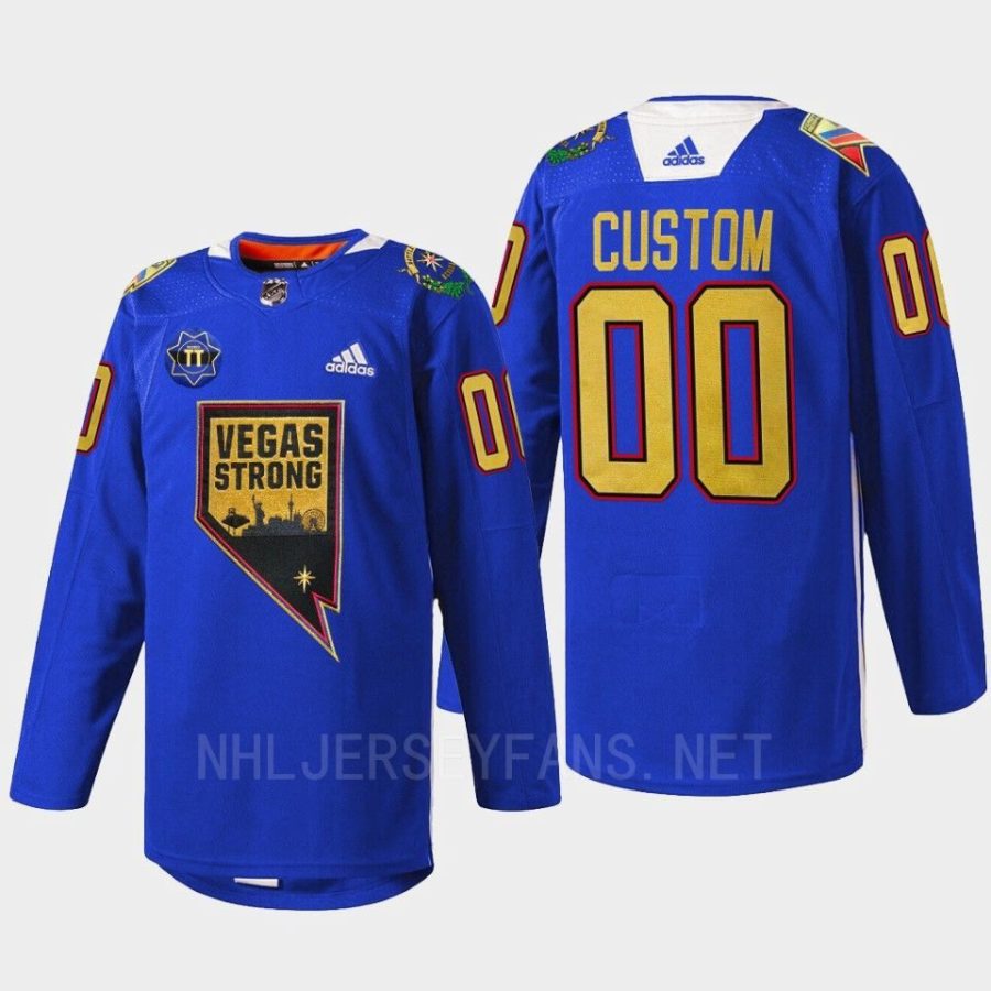 men golden knights custom 2022 first respondersthentic nevada day blue jersey