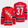 men hurricanes andrei svechnikov 2022 authentic primegreen reverse retro 2.0 red jersey