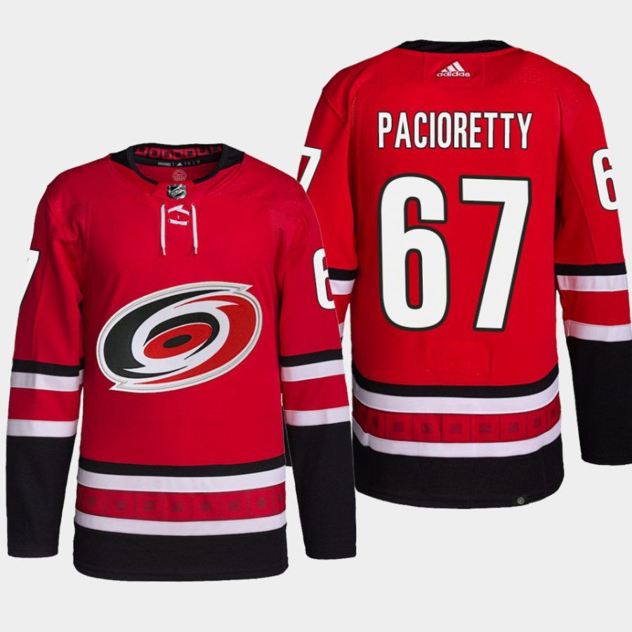 men hurricanes max pacioretty 2022 home primegreen authentic red jersey