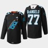 men hurricanes tony deangelo 2022 warm up sweater panthers night black jersey