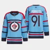 men jets cole perfetti 2023 24 primegreen rcaf centennial authentic light blue jersey