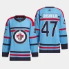 men jets declan chisholm 2023 24 primegreen rcaf centennial authentic light blue jersey