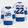 men jets mason appleton 2022 authentic primegreen reverse retro 2.0 white jersey