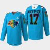 men kings lias andersson 2022 warm up pride night blue jersey