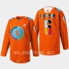 men kraken adam larsson 2022 warmup indigenous people night orange jersey