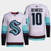 men kraken matthew beniers away primegreen authentic white jersey