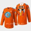 men kraken yanni gourde 2022 warmup indigenous people night orange jersey