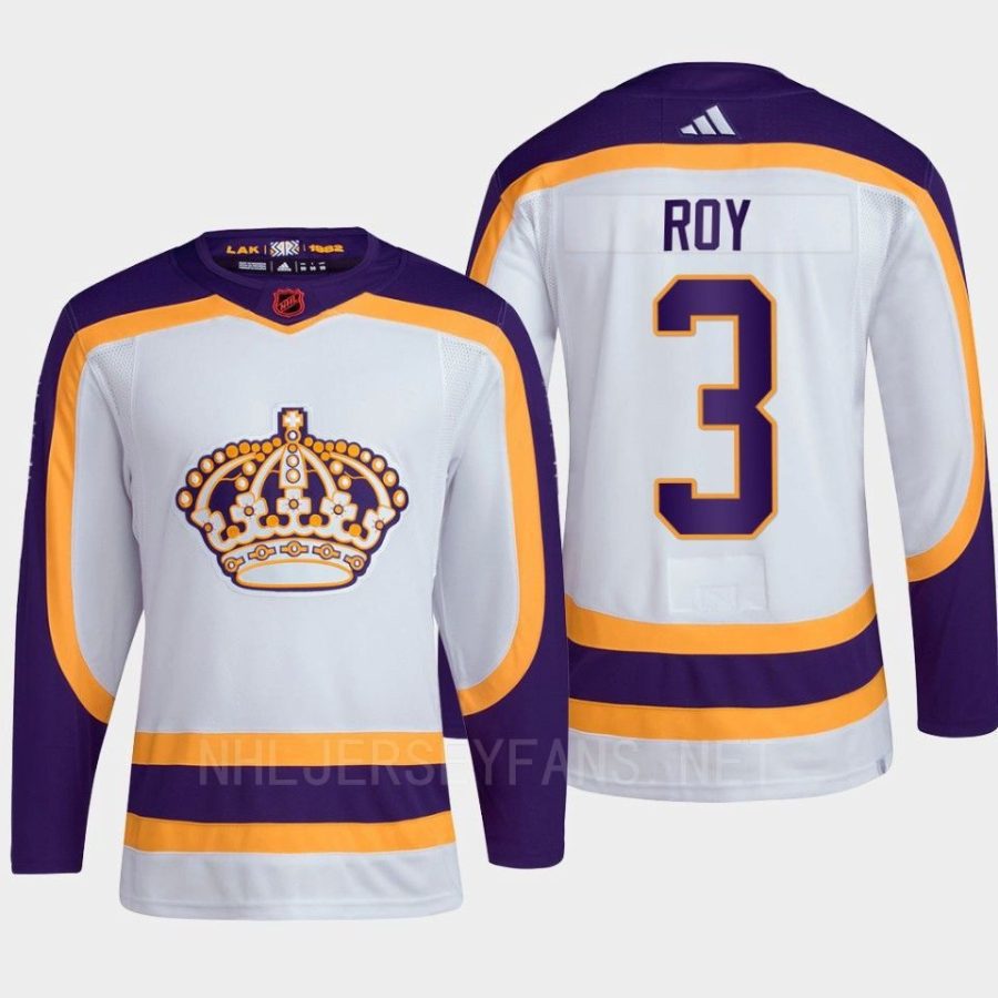 men la kings matt roy 2022 authentic primegreen reverse retro 2.0 white jersey