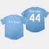 men la kings mikey anderson baseball 2023 dodgers night blue jersey