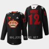 men la kings trevor moore 2023 warm up black history month black jersey