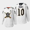 men lightning corey perry skull logo gasparilla inspired 2023 white jersey