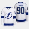 men lightning matt tomkins primegreen away authentic pro white jersey