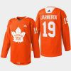 men maple leafs calle jarnkrok 2022 warmup every child matters orange jersey