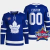 men maple leafs custom authentic home 2024 nhl all star logo royal jersey