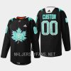 men maple leafs custom warmup sweater indigenous celebration game 2023 black jersey