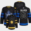 men maple leafs erik kallgren 2022 drew house alternate authentic reversible black jersey