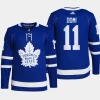 men maple leafs max domi authentic pro home primegreen blue jersey