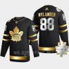 men maple leafs william nylander 2022 golden edition the king borje patch black jersey