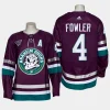 men mighty ducks cam fowler 2023 24 third authentic 30th anniversary purple jersey