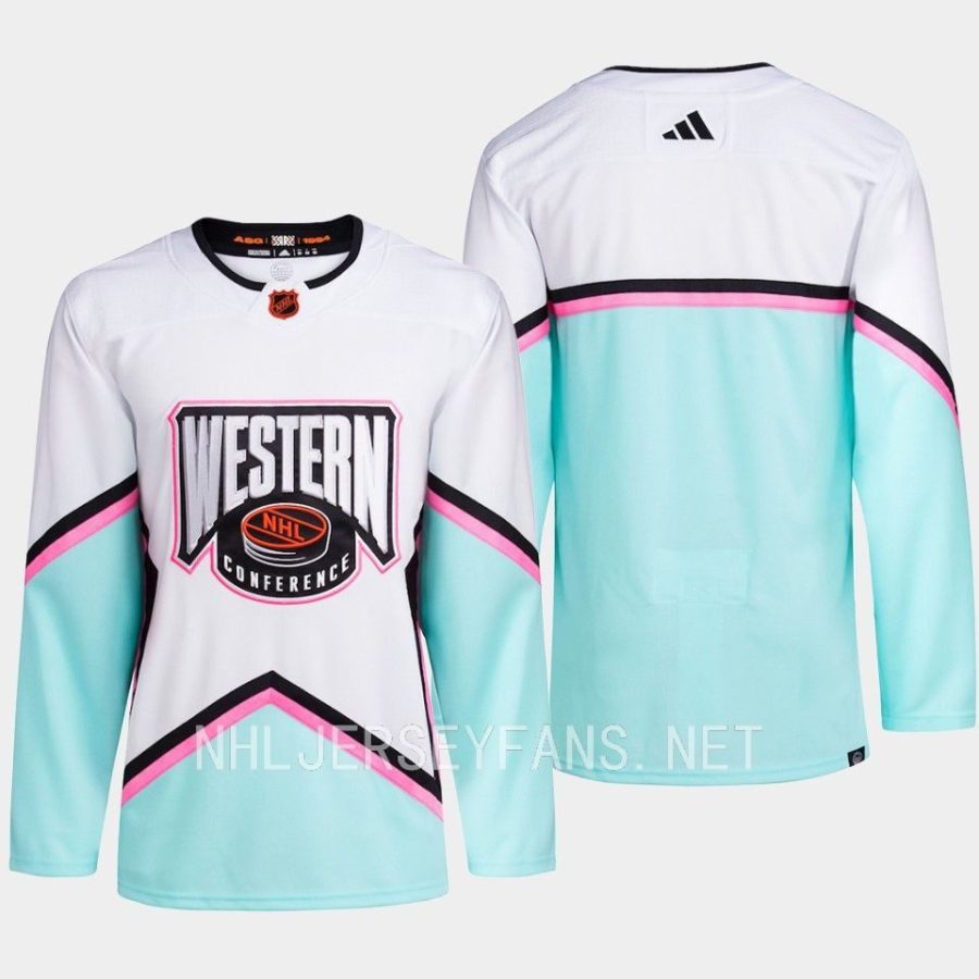 men nhl western conference authentic 2023 all star game white jersey