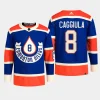 men oilers drake caggiula primegreen 2023 nhl heritage classic authentic player royal jersey