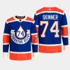 men oilers stuart skinner primegreen 2023 nhl heritage classic authentic player royal jersey