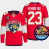 men panthers carter verhaeghe authentic pro 2023 nhl all star red jersey