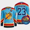 men panthers carter verhaeghe reverse retro 2023 all star patch blue jersey