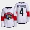 men panthers casey fitzgerald primegreen away authentic pro white jersey