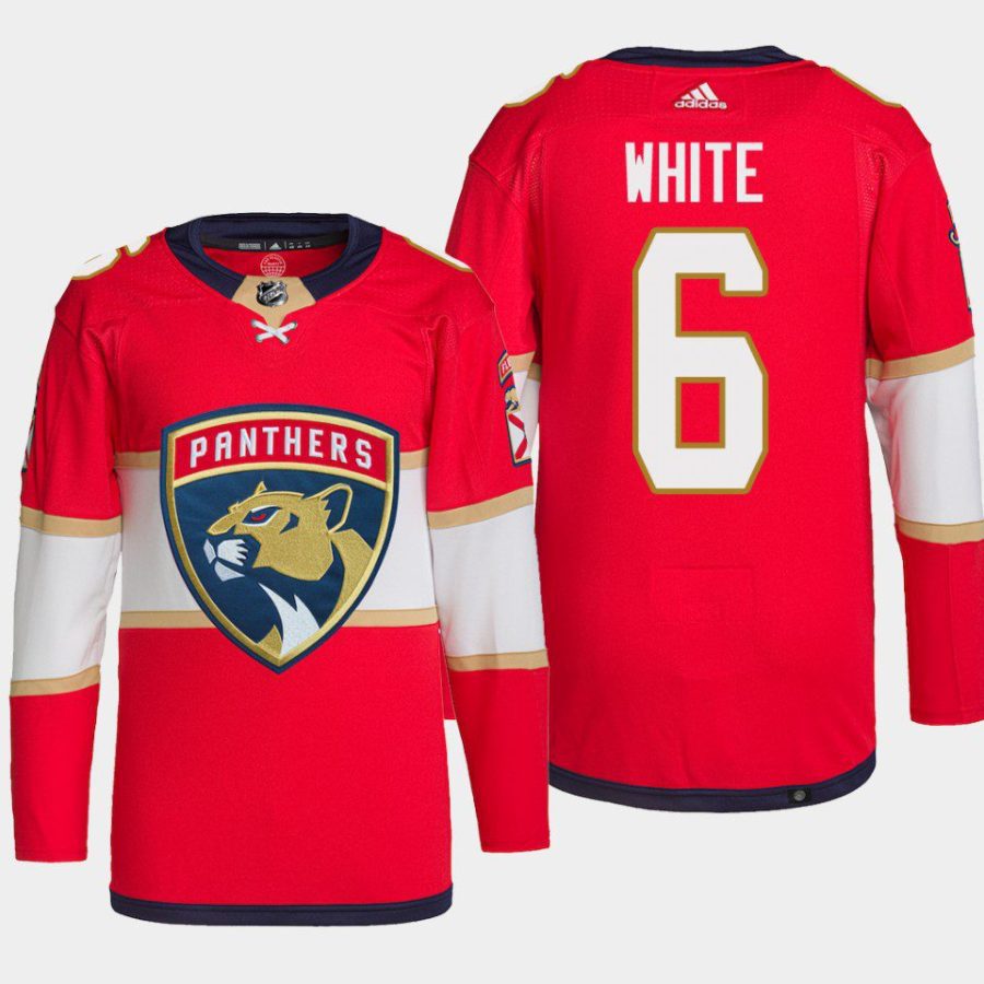 men panthers colin white home primegreen authentic red jersey