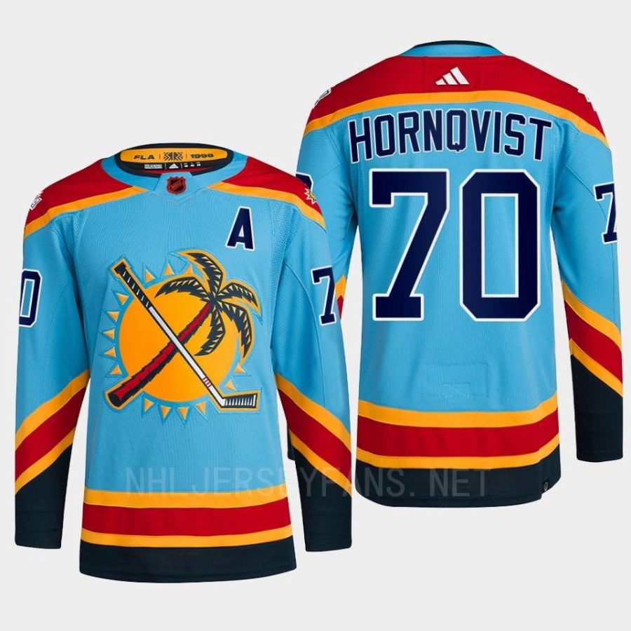 men panthers patric hornqvist 2022 authentic primegreen reverse retro 2.0 blue jersey